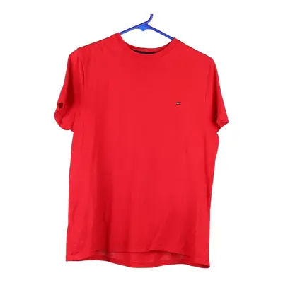 Tommy Hilfiger T-Shirt - XS Red Cotton