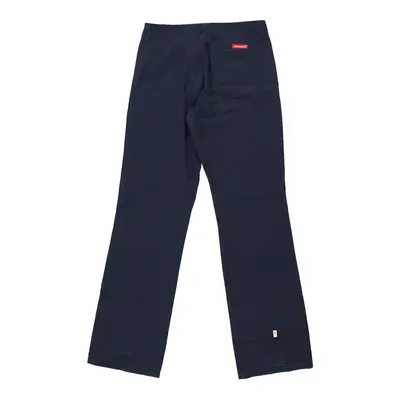 Dickies Trousers - 29W UK 8 Blue Polyester Blend