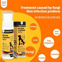 Cassiel Pet-Pet Skin Sprays for Dogs & Cats - Nature Soothing Spray for Clean and Soft Skin, Reduces Itchy Scratching