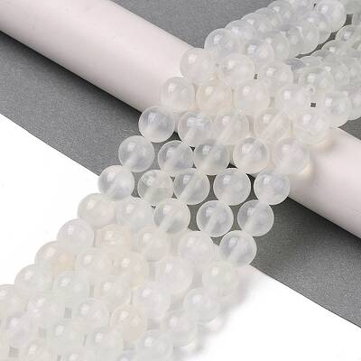 Natural Green Jade Beads Strands