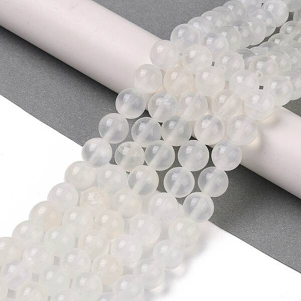 Natural Green Jade Beads Strands