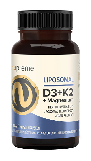 Nupreme Vitamina Liposomiale D3 + K2 30 Capsule