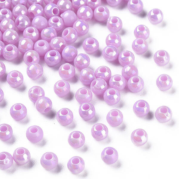 Opaque Acrylic Beads