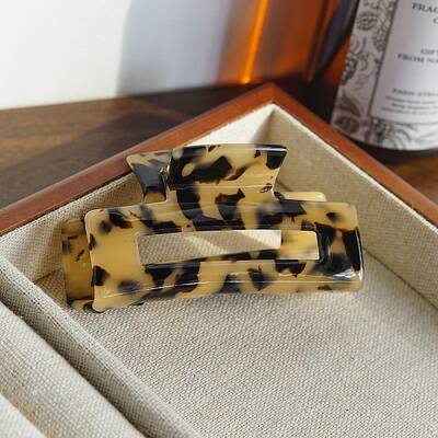 Cellulose Acetate(Resin) Claw Hair Clips
