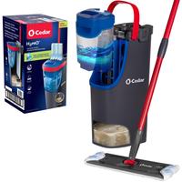 O-Cedar H2prO Flat Mop System | Quick Cleaning Tool | Clean with Clean Water | Machine Washable Reusable Microfiber Mop Pad |...