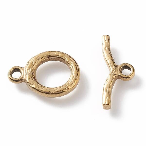 Ion Plating(IP) 304 Stainless Steel Toggle Clasps