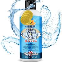 Bodhi Dog Peppermint Dental Water Additive - Freshens Breath, Reduces Tartar Build Up & Oral Care Cleaner for Dogs & Pets