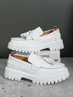 Men's Fashionable Plain Color Platform Loafers, Casual Comfortable Fashion Shoes for Daily Wear, Male All-match Round Toe Sho...