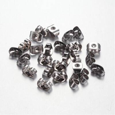 Tarnish Resistant 304 Stainless Steel Ear Nuts