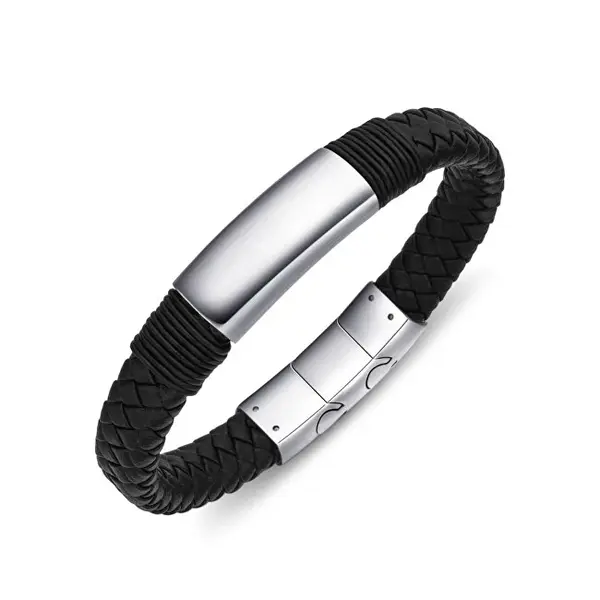 Diverse Men's Leather Bracelet Matching B1000158