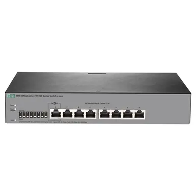JL380A#B2C HP OfficeConnect 1920S Series 1920S-8G 8 x 10/100/1000Base-T RJ-45 Ports Layer 3 Managed Gigabit Ethernet Network ...