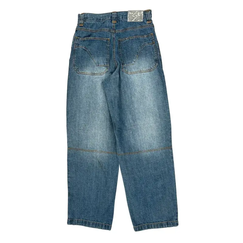 Hip Hop Infamous Gear Jeans - 31W UK 14 Blue Cotton Blend