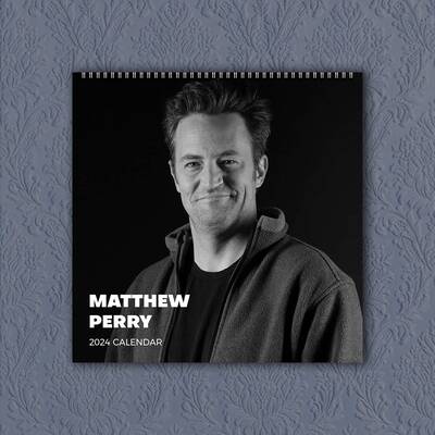 Matthew Perry Calendar 2024, Celebrity Calendar, Matthew Perry 2024 Wall Calendar