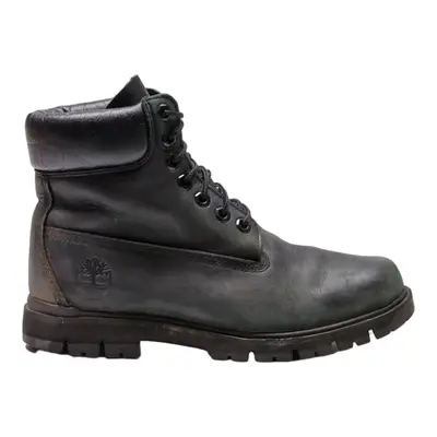 TIMBERLAND Radford 6 Inch Lace-Up Boots Black Leather Mens UK 6.5