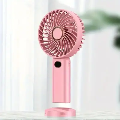 Portable USB Fan, 5 Speed Settings Handheld Cooling Fan, Rechargeable Mini Personal Fan, Household Gadgets, Birthday Gift for...