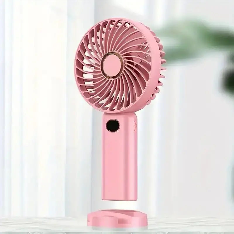 Portable USB Fan, 5 Speed Settings Handheld Cooling Fan, Rechargeable Mini Personal Fan, Household Gadgets, Birthday Gift for...