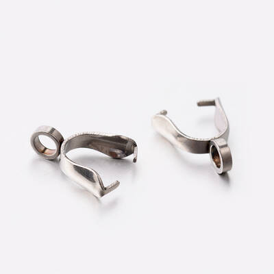 Tarnish Resistant 201 Stainless Steel Pinch Bails