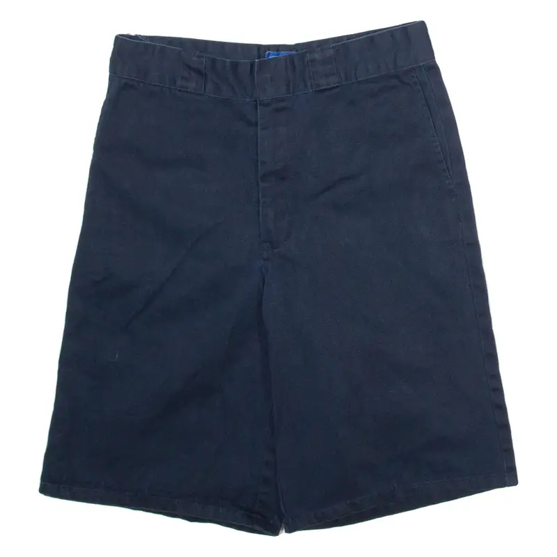 DICKIES Boys Pedal Pushers Shorts Blue 16Y W28