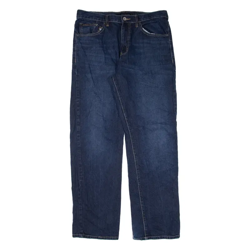 CALVIN KLEIN JEANS Mens Jeans Blue Relaxed Straight W34 L31