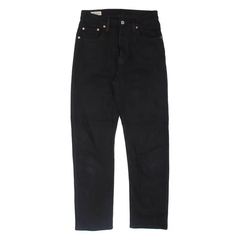 LEVI'S 501 BIG E Jeans Womens Black Regular Straight W25 L28