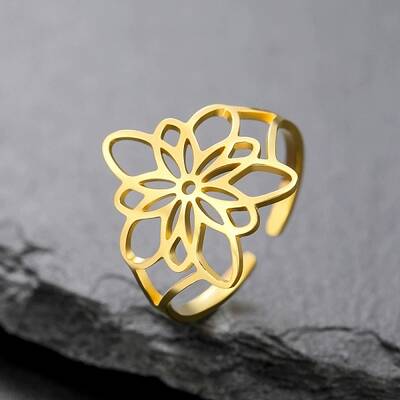 304 Stainless Steel Adjustable Cuff Rings