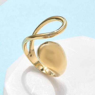 304 Stainless Steel Cuff Rings for Women