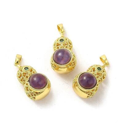 Natural Amethyst Pendants