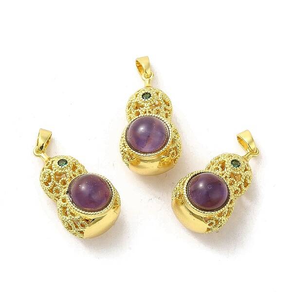 Natural Amethyst Pendants