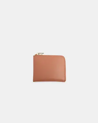 L Zip Coin/Key Case | Color: Tan