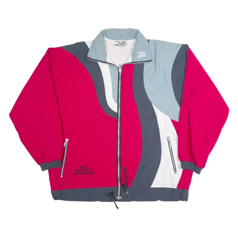 MARKA SPORT CLUBLINE Mens Shell Jacket Red 90s S