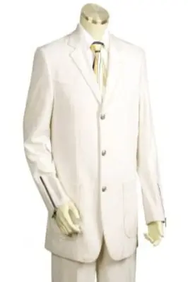 Canto Men's 2-Piece Velvet Corduroy Suit Fashionable Men's Clothing