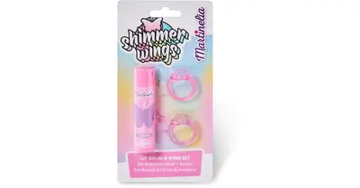 Martinelia Shimmer Wings Kids Set Lip Balm + Ring 2pcs