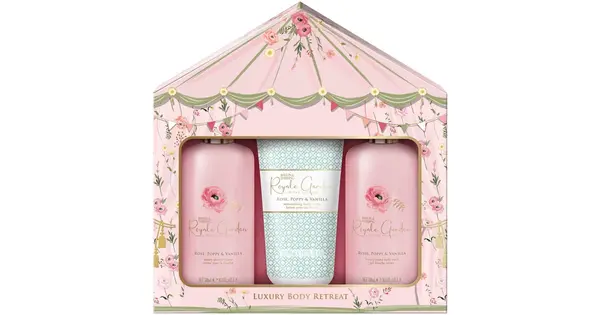 Baylis & Harding Royale Garden Rose, Poppy & Vanilla Gift Set (for shower)