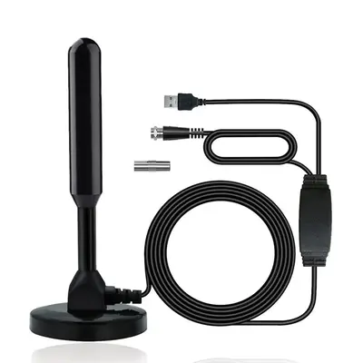 Digital TV Antenna, 1 Count Omnidirectional Portable TV Antenna, Supports 4K 1080P TV Indoor Outdoor, Large Home Appliances, ...