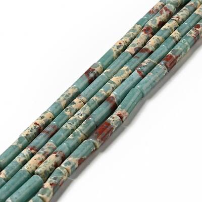 Synthetic Shoushan Stone Beads Strands