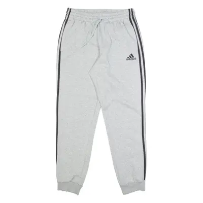 ADIDAS Mens Joggers Grey Tapered M W28 L30