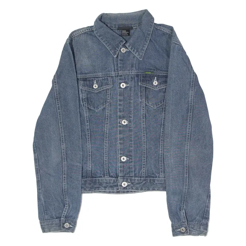 DIESEL Womens Denim Jacket Blue L