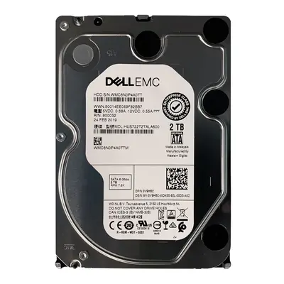 V9H6C Dell 2TB 6Gb/s SATA 7200 2.5-Inch Hard Drive