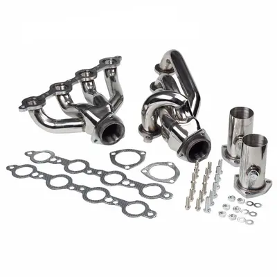 SS Exhaust Header for 1991-2004 GMC Sonoma & 1982-2004 Chevy S10 - High-Performance Stainless Steel Manifold