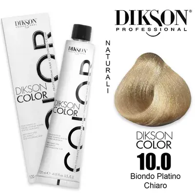 Dikson Color 120 Ml 10.0 - 10N Light Platinum Blonde