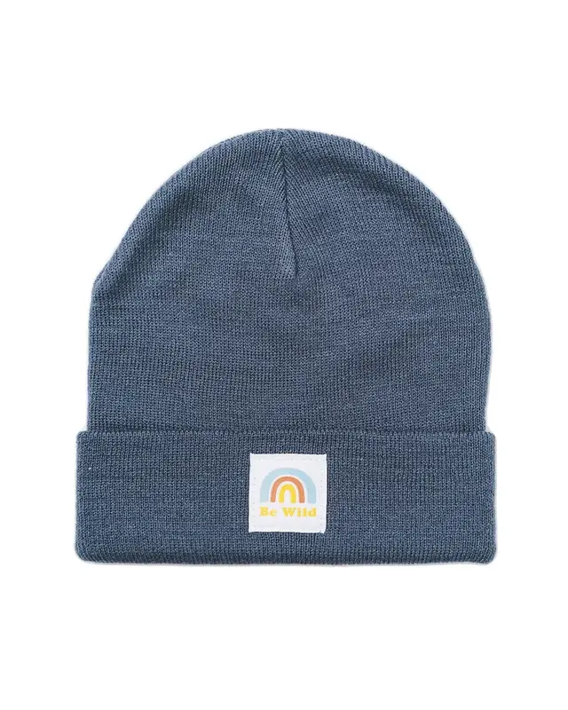 Be Wild Cuffed Beanie | Slate