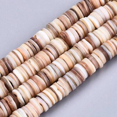 Natural Freshwater Shell Beads Strands