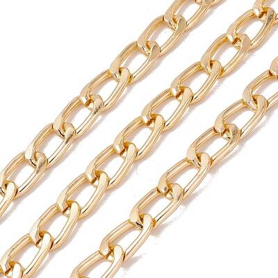 Oval Oxidation Aluminum Curb Chains