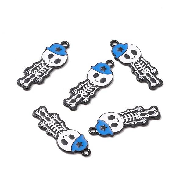 Halloween Alloy Enamel Pendants