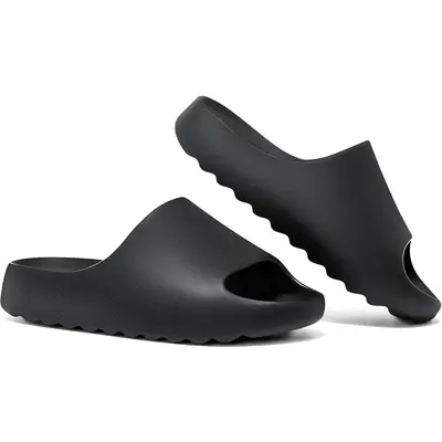 Kids Cloud Slides Boys Girls Pillow Slippers – Slip-On Slide Sandals, Summer Beach Pool Shoes, Indoor and Outdoor