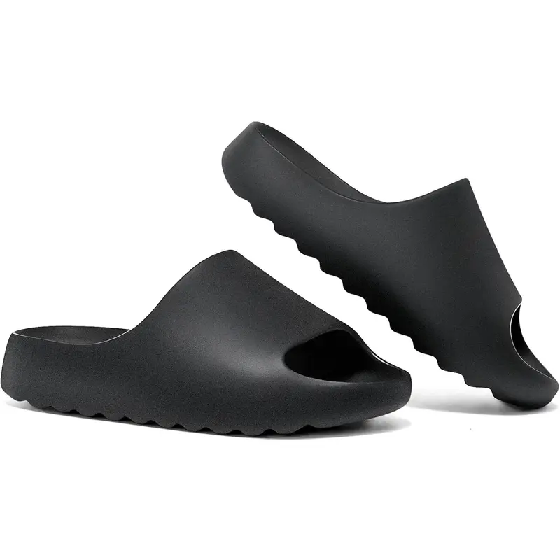 Kids Cloud Slides Boys Girls Pillow Slippers – Slip-On Slide Sandals, Summer Beach Pool Shoes, Indoor and Outdoor