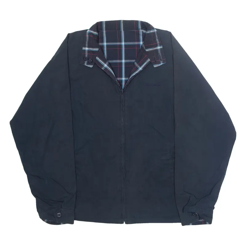 BEN SHERMAN Mens Lined Jacket Blue L