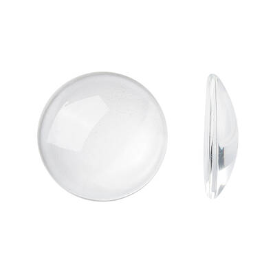 Transparent Glass Cabochons