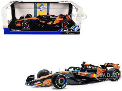McLaren MCL39 #81 Oscar Piastri OKX Winner Formula One F1 Chinese GP (2025) Competition Series 1/18 Diecast Model Car b...