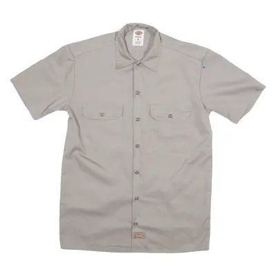 DICKIES Mens Worker Shirt Beige S
